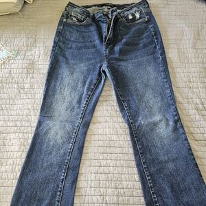 Judy Blues jeans!  The size is 15/32